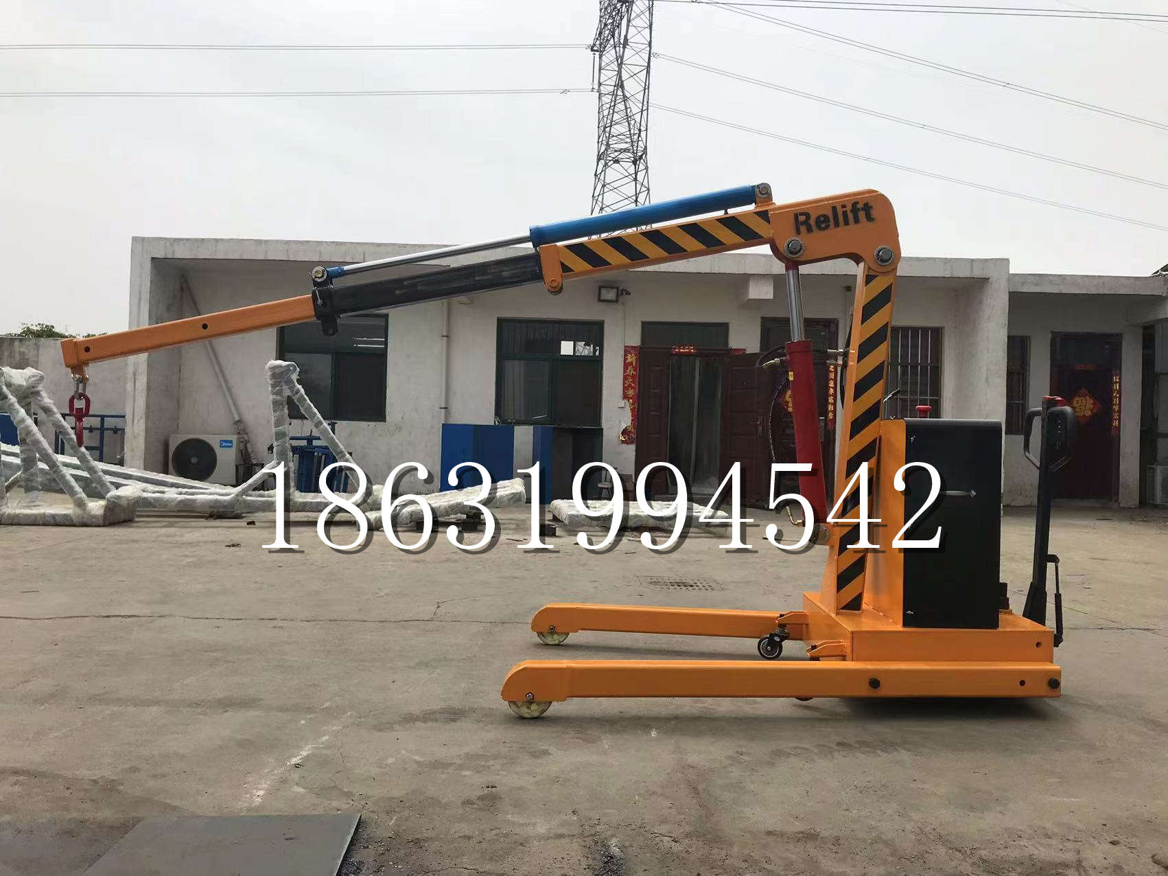 达仁乡久征定做3吨三轮随车吊 农用园林绿化移树吊 平板工程用小吊机