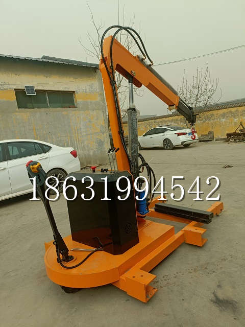 达仁乡自卸车厢随车吊 自制轮式四不像起重机 四驱平板吊 5吨 贵盛